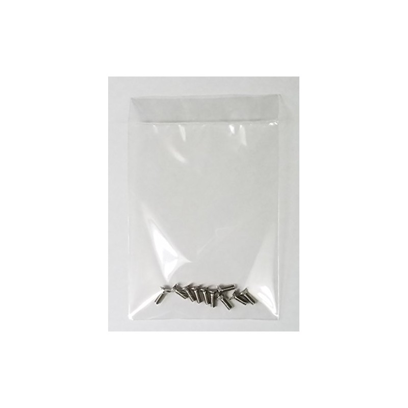 [M2x6] Stainless Steel Countersunk Head Machine Screws (10 pcs)