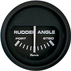 Faria Beede Instruments Faria 12833 Euro Rudder Angle Indicator Gauge - 2"