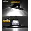 Partsam LED License Plate Light Waterproof 12V DC License Tag