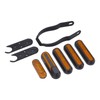 Wheel Reflective Strip Scooter Night Reflector Parts with Screws Bracket