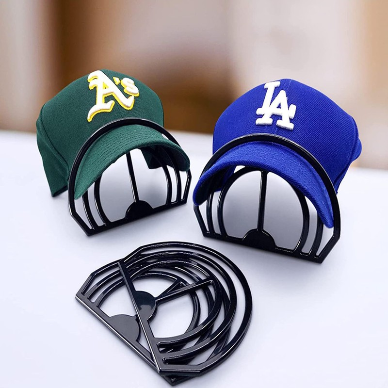 Brim Bender (4-Pack) - Perfect Hat Curving Band, Steaming Optional