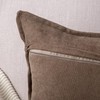 MADIZZ Set of 2 Short Chenille Throw Pillow Covers 20x20