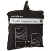 Samsonite Printed Luggage Cover, Black, Large