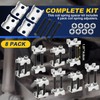 DASBET Adjustable 2-Way Coil Spring Spacers 8 Pack, 1”-2” Lift