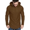 Lexiart Mens Fashion Athletic Hoodies Sport Sweatshirt Solid Color Fleece