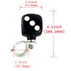 Abfer Steering Wheel Spinner, Dice Shape, Power Steering Wheel Spinner,