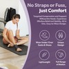 BraceAbility Elastic Ankle Support Brace - Lightweight Slip on Foot