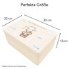 Erinnerungsbox Baby Heißluftballon personalisierte Erinnerungskiste Erinnerungsbox Geschenk zur Geburt Geburtsgeschenk