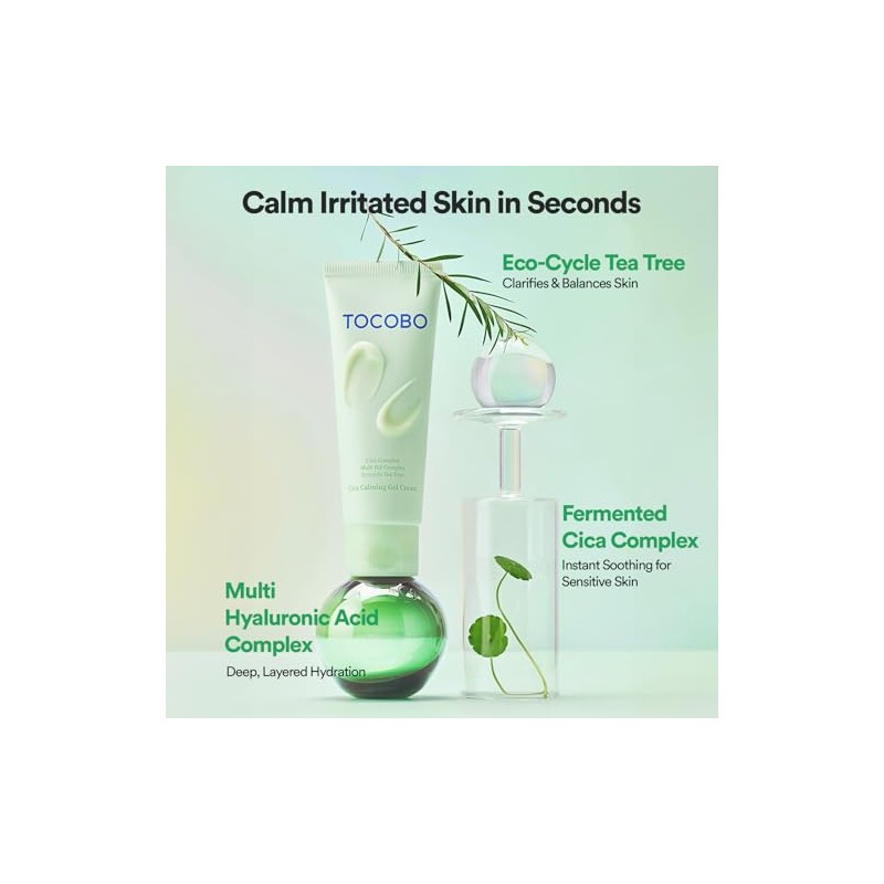 TOCOBO Cica Calming Gel Cream 75 ml Gel Crema Facial