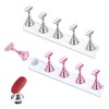 Acrylic Nail Display Stand, Magnetic Nail Tip Holder, Acrylic Nail