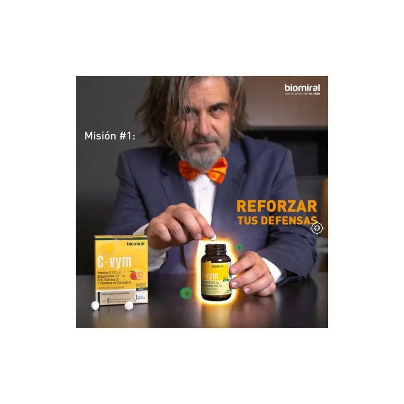 Vitamina C Betaglucanos Zinc Y Vitamina D3 30 Tabs Masticabl
