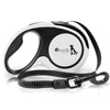 BLUZELLE 16ft Retractable Leash with Reflector Strips, for Medium &