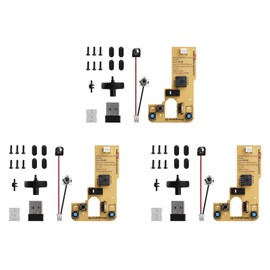 Aswalling 3X for Bamboo Lab DIY 3D Printing Wireless Mouse Kit Model 002 Computer Mouse Components with Printer Parts and Hardware