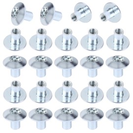 Domed Head Nut Torx Barrel 5/16" Thread Cargo Trailer Door Latch - Cargo Trailer Door Hardware (24 Pack)