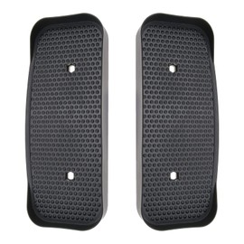 Be In Your Mind Pair of Black Ellipitical Pedals Fitness Pedal Plastic Fitness Equipment Accessories 34.5x15cm Compatible with XS SPORTS CROSS TRAINER