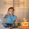 Cute Dinosaur Egg Alarm Clock/Digital Clock/Night Light/Music & White Noise