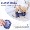 Petopia Dog Chew Toys Tough Natural Rubber Dumbbell Toy for