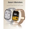 SEND UP Ultra-Thin Smart Watch 1.69 Inches Square Screen Bluetooth