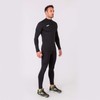 Joma Joma101018.100.L-XL Academy Thermal T-Shirt, Uomo, Nero, L-XL