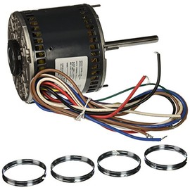 Marathon X002 48Y Frame Direct Drive Blower Motor, Single Phase PSC, Thru-Bolt Mount, Open Air Over, Shaft Dimension 1/2" x 4", 4.6 amp, 1/3 hp, 1075/3 RPM, 115V