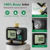 RESTMO Remote Control Brass Sprinkler Timer for Outdoor Hose Faucet