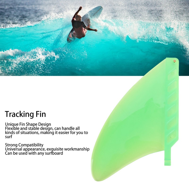 Tracking Fin Flexible Stable Exquisite Surfboard Tail Rudder Light Compact