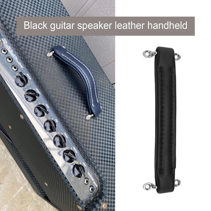 Vintage Style Leather Guitar Amplifier Handle 218x30mm Audio Equipment Amplifier