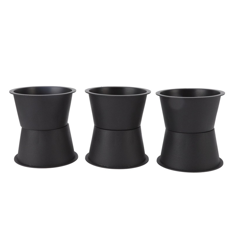 6Pcs Furniture Risers Round Plastic Furniture Lift Riser for Bed