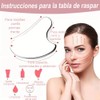2 piezas de Gua Sha, gua sha acero inoxidable, Herramienta