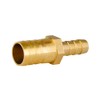 Quickun Brass Hose Barb Reducer 1/2" to 1/4" Barbed Reducer
