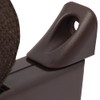 Bra418 Roller Blind Winder Surface-Mounted Brown Pivoting and Belt Strap