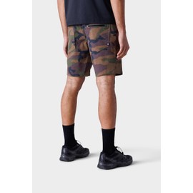 686 Men's Everywhere Hybrid Short - Quick-Drying Classic Shorts - 10 Pocket Design - Dark Camo, 34