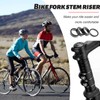 Ruikdly Handlebar Riser Bicycle Stem Height Adapter Handlebar Riser Made