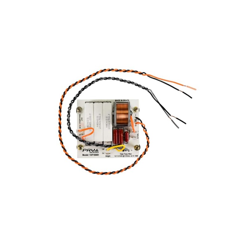 PRV AUDIO 1DF1800H High Pass Crossover Board 1800/2500Hz with Driver