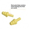 3M EAR Ultrafit Earplugs, 100-Pair, Yellow