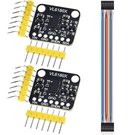 Youmile 2 PCS Ranging Sensor VL6180 VL6180X, Optical Distance Measuring Sensor Module Gesture Recognition Sensor Ambient Light Sensor for I2C Interface DC 3-5V