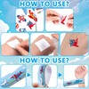 60PCS Airplane Party Set, 30PCS Temporary Tattoos, 30PCS Slap Bracelets,
