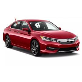 NAGD Fits 2013-2017 Honda Accord Sedan Passenger Side Right Rear Door Window Glass