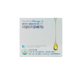 GM Pharm rTG Altige Omega 3 60 tablets 1 box 1 month / 지엠팜 rTG 알티지 오메가3 60정 1박스 1개월