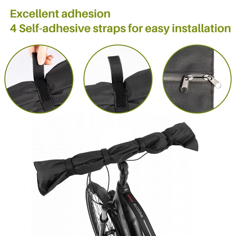 E-Bike Handlebar Protective Cover, Handlebar Cover, Ebike Rain Protection, Universal
