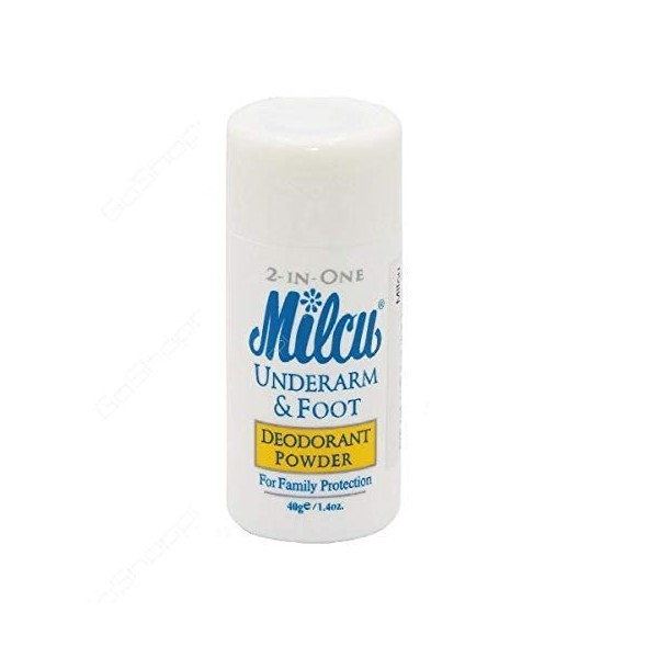 Milcu Underarm & Foot (Deodorant Powder) 40g