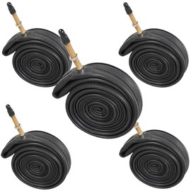Vavert 700 x 25-32c Bike Inner Tubes - Presta 60mm Long Valve (Set of 5)