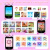 BJLBOJEY Smartphone para niños, teléfono de Juguete para niños con