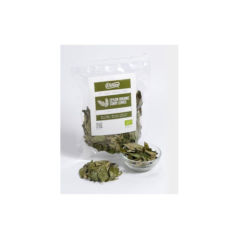 Ceylon Organic Curry Leaves 25g, Rich Aroma, Unique Flavour, Taste,