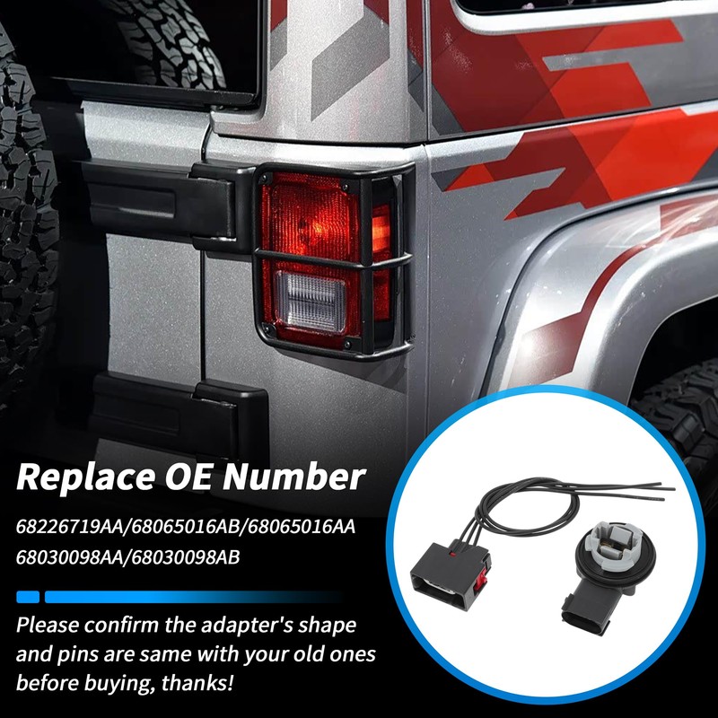 A ABSOPRO Front Turn Signal Light Socket and Turn Signal