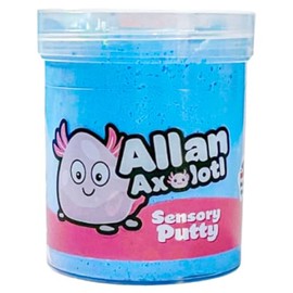 Putty Pals Collection Allan Axolotyl Slime Party Sensory Putty Creative Clay Art - Educational Stress Relief Toys for Girls Boys Kids- Best Toys Gifts
