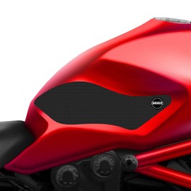 Mogico Motorcycle Accessories Tank Grips/Anti-slip Pads/Traction Non-Slip Mats Fuel Tank Protection for Ducati Monster 797/821 / 1200 2014-2020