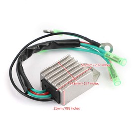 Areyourshop Rectifier Regulator Fit for Ya-ma-ha 6C MHS/L 2010, 8C MHS 2010-2012, 9.9F MHS 2010-2017, 15F WCS/L 1999, 20D EMS/L 1991-1994, 25V MHS/L 2001