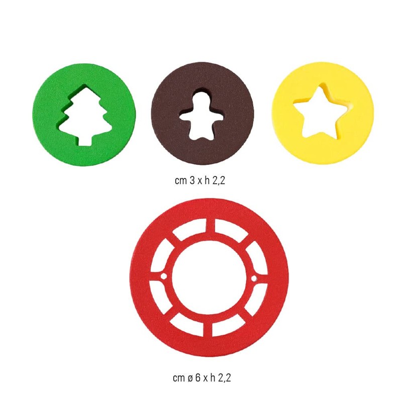 Decora 0255044 Set of 4 Cutters