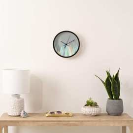 Deny Designs Mareike Boehmer Wall Clock, Black Frame, Black Hands, Graphic 108 Z